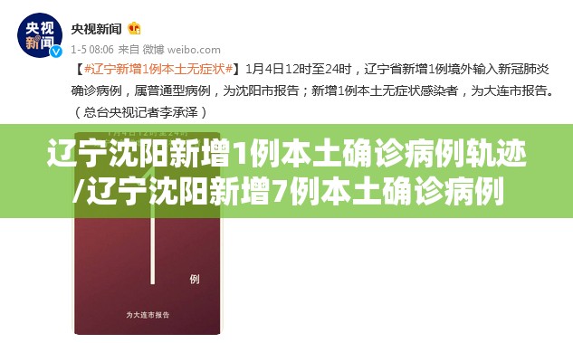 辽宁沈阳新增1例本土确诊病例轨迹/辽宁沈阳新增7例本土确诊病例